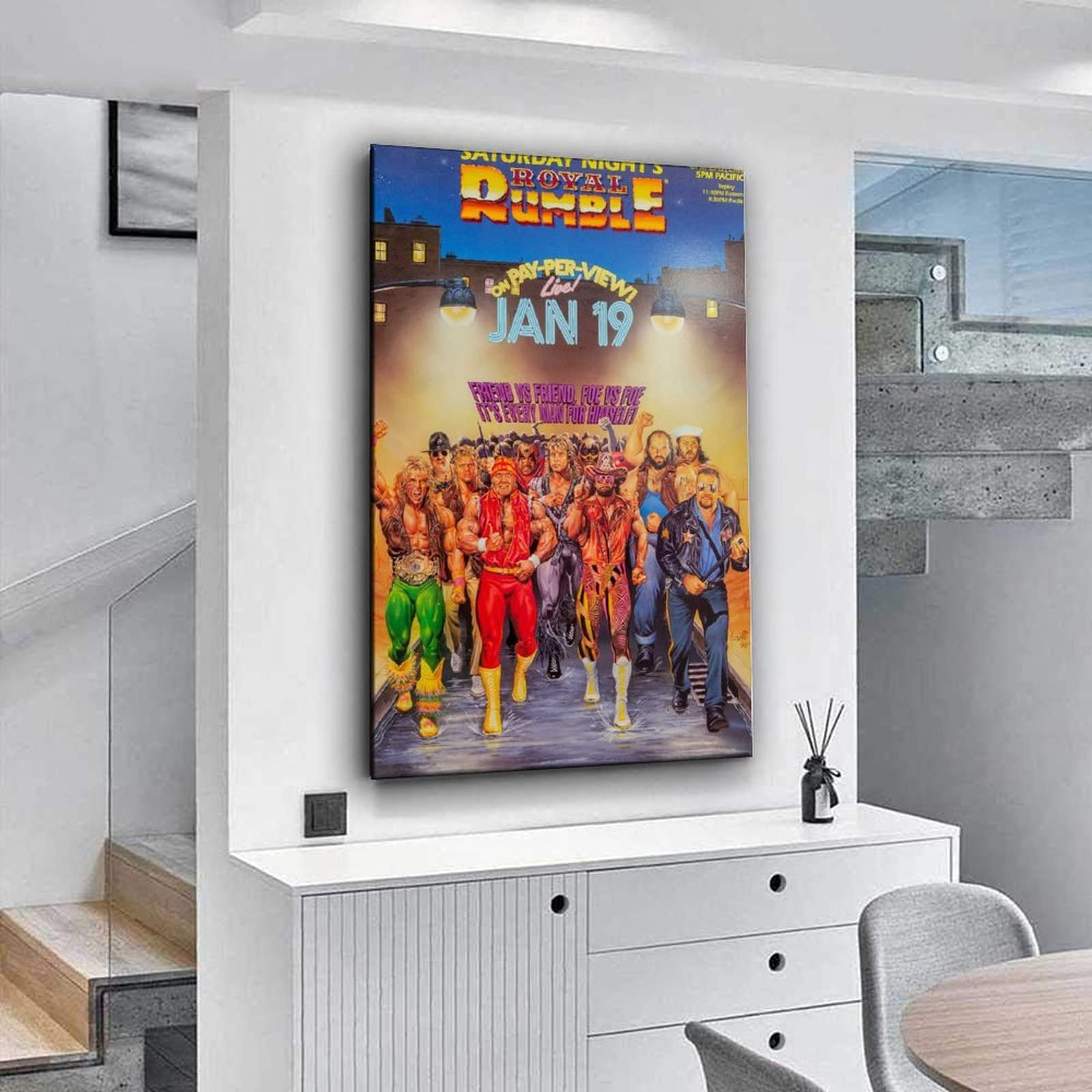 Amazon.com: ZEEZFA Recreated The 1991 Royal Rumble Wrestlers